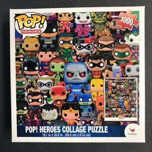 Pop! Heroes Collage Puzzle - 1000 Pieces -D